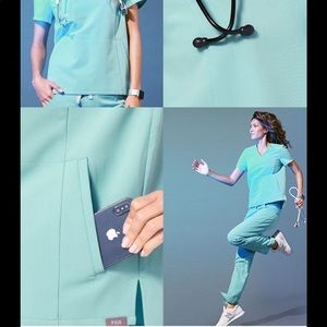 Figs torbeck scrub top